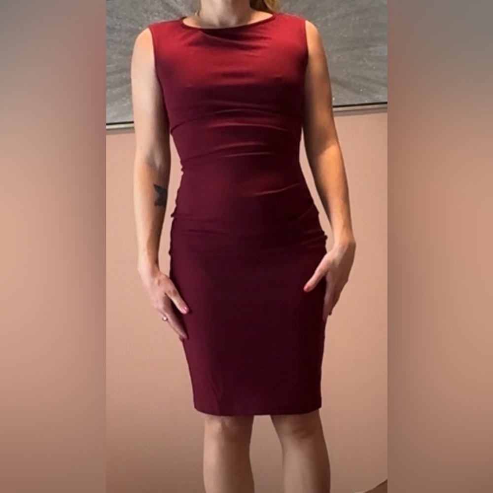 Miusol Burgundy Dress